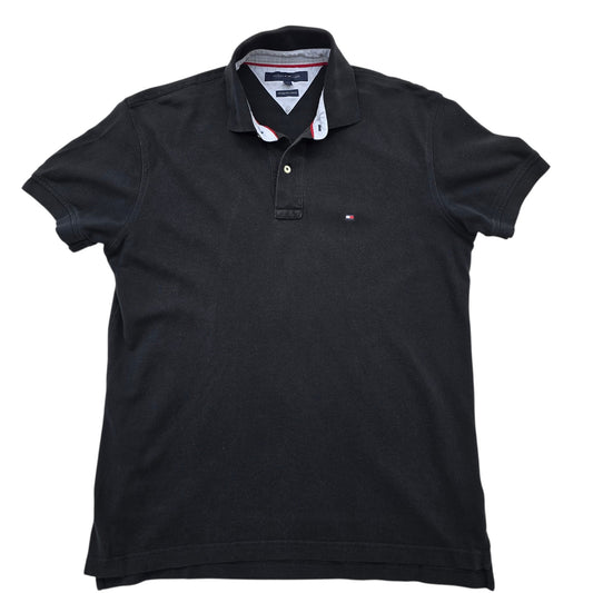 Tommy Hilfiger Men Black Polo Shirt size L product image 1