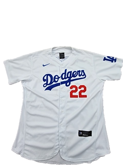 Nike Clayton Kershaw #22 Dodgers Men's White Jersey Size 48 USA