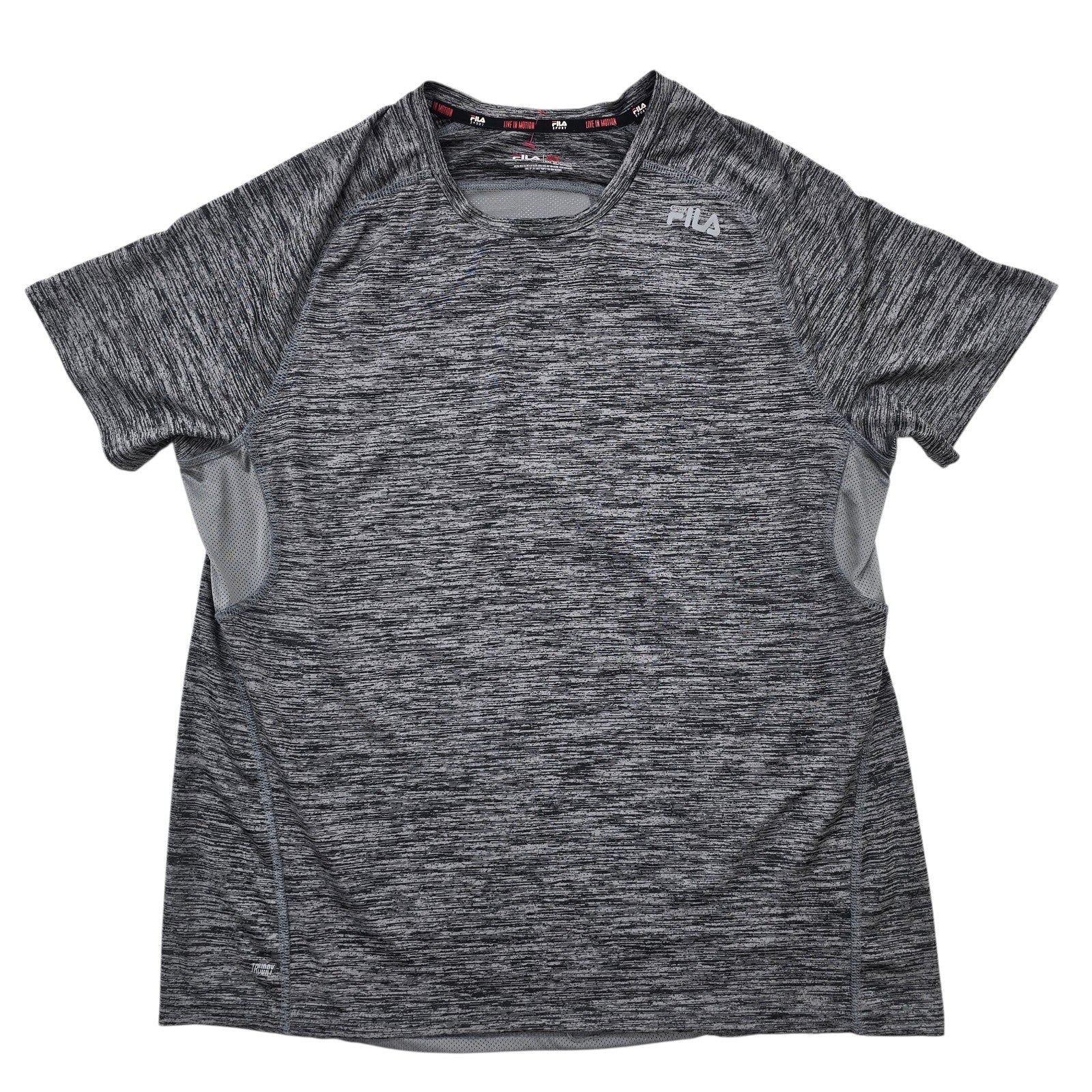 Fila Men Black T-Shirt size XXL product image 1