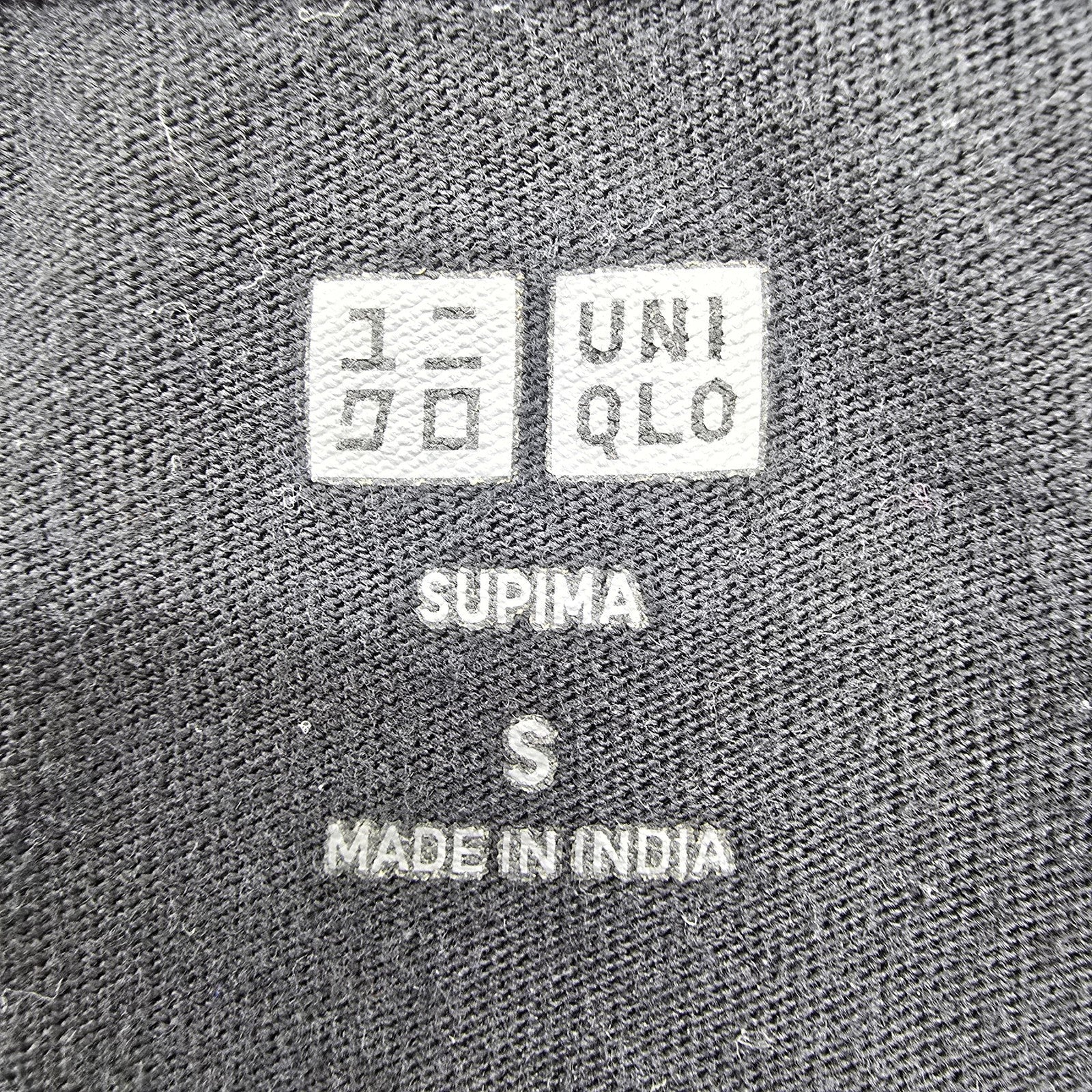 Uniqlo Women Black T-Shirt size S product image 3