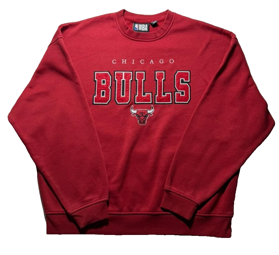 Vintage 90'S Chicago Bulls Nba Sweatshirt - Size XS