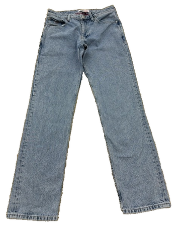 Tommy Jeans Men's Blue Straight Leg Ethan Relaxed Fit 30x32