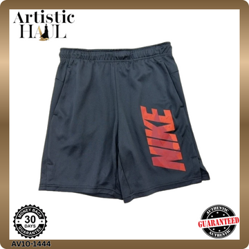 Nike Men's Grey Dri-FIT Polyester M Shorts Drawstring