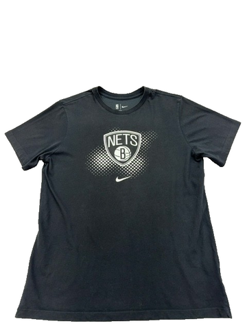 Nike Men's Black Brooklyn Nets Dri-FIT T-Shirt Size L