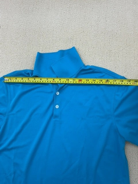 Nike Men's Blue Dri-FIT Golf Polo Shirt Size S