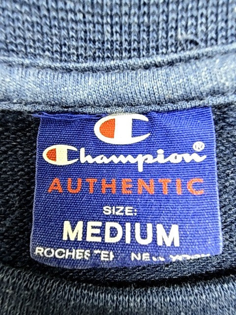 Champion Navy Crewneck Sweatshirt Men's Size M Cotton