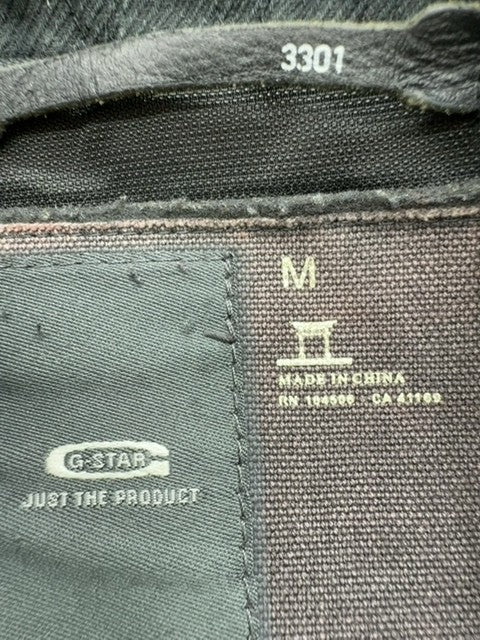 G-Star Raw Men Black Coat size M product image 4
