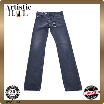 Diesel Buster Tapered Stretch Jeans Men's 30x32 Blue Denim
