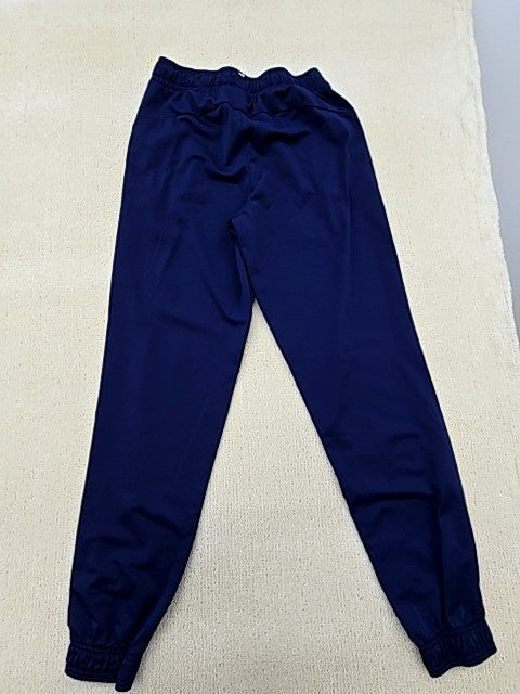 Puma Men's Navy Blue Track Jogger Sweatpants L Drawstring Relaxed