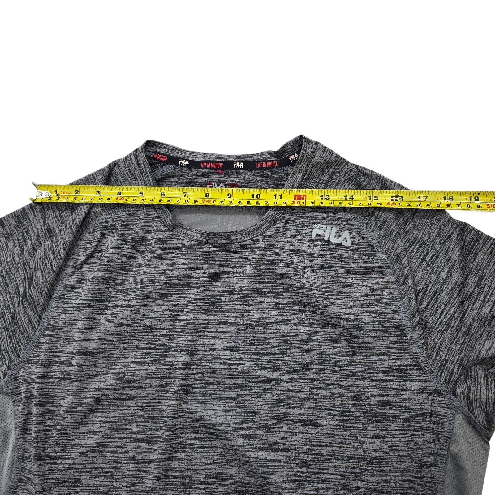 Fila Men Black T-Shirt size XXL product image 4