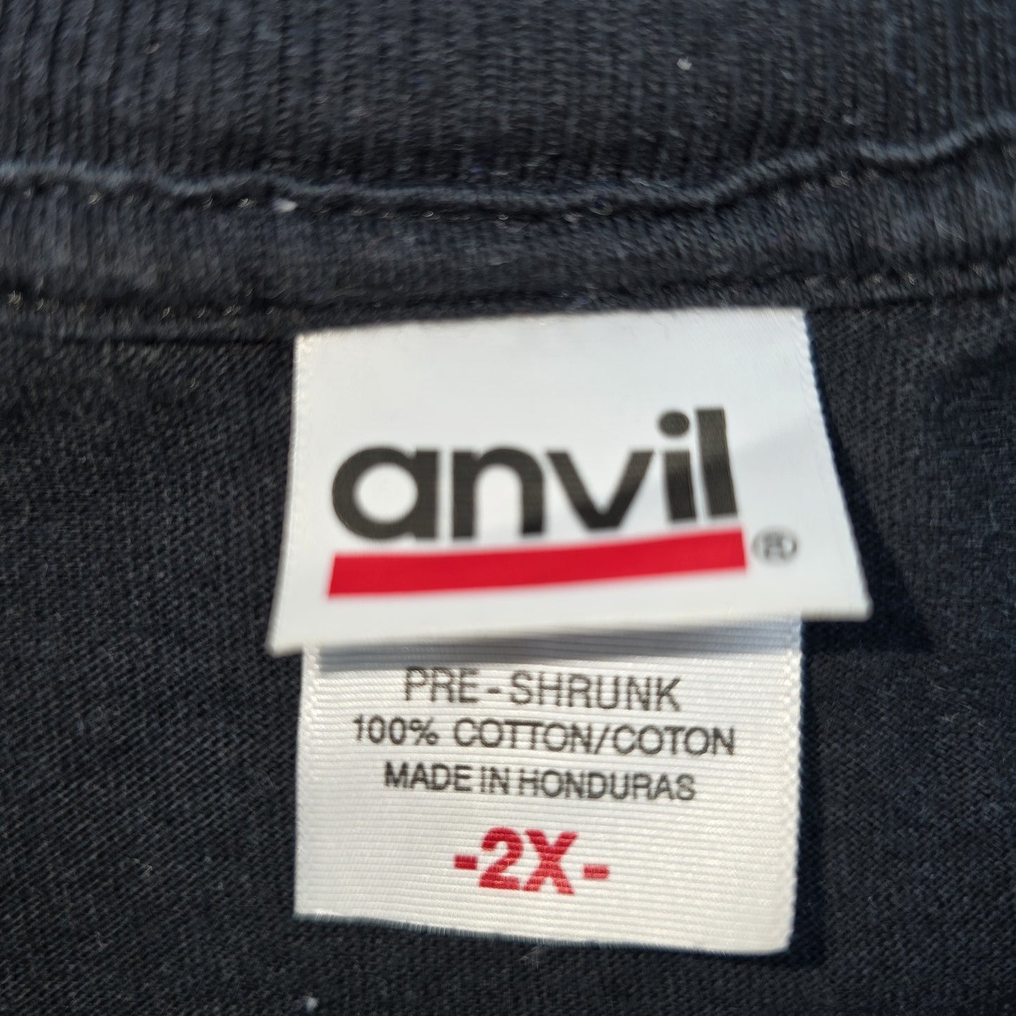 ANVIL Men Black T-Shirt product image 3