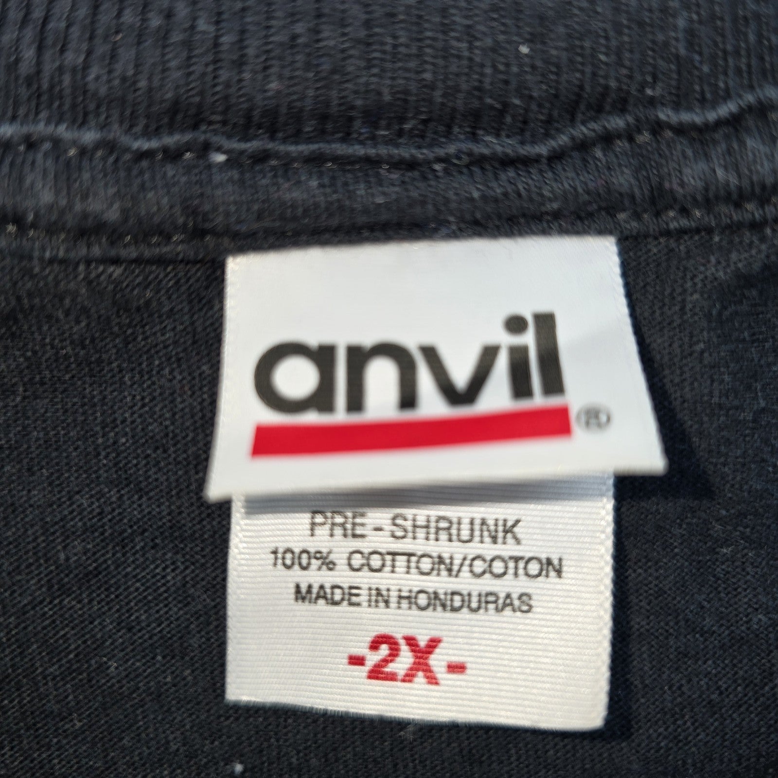 ANVIL Men Black T-Shirt product image 3