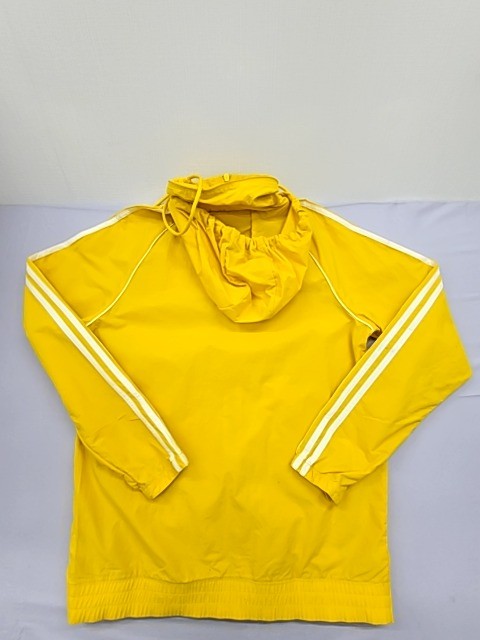Adidas Originals Men's Yellow Hoodie – Size S, Pullover