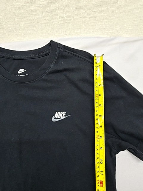 Nike Men's Black Short Sleeve T-Shirt Size S 100% Cotton Swoosh