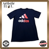 Adidas Men's Multicolor T-Shirt – Size XL, Short Sleeve, Crew Neck – Ref 0153C