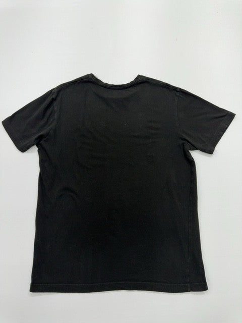 Pull&Bear Men's Black Graphic Logo T-Shirt Size M Excellent Condition
