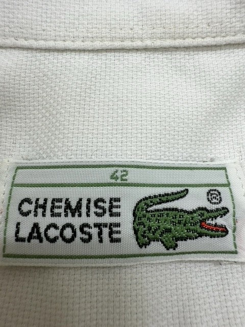 Lacoste Boys White Shirt size S product image 6