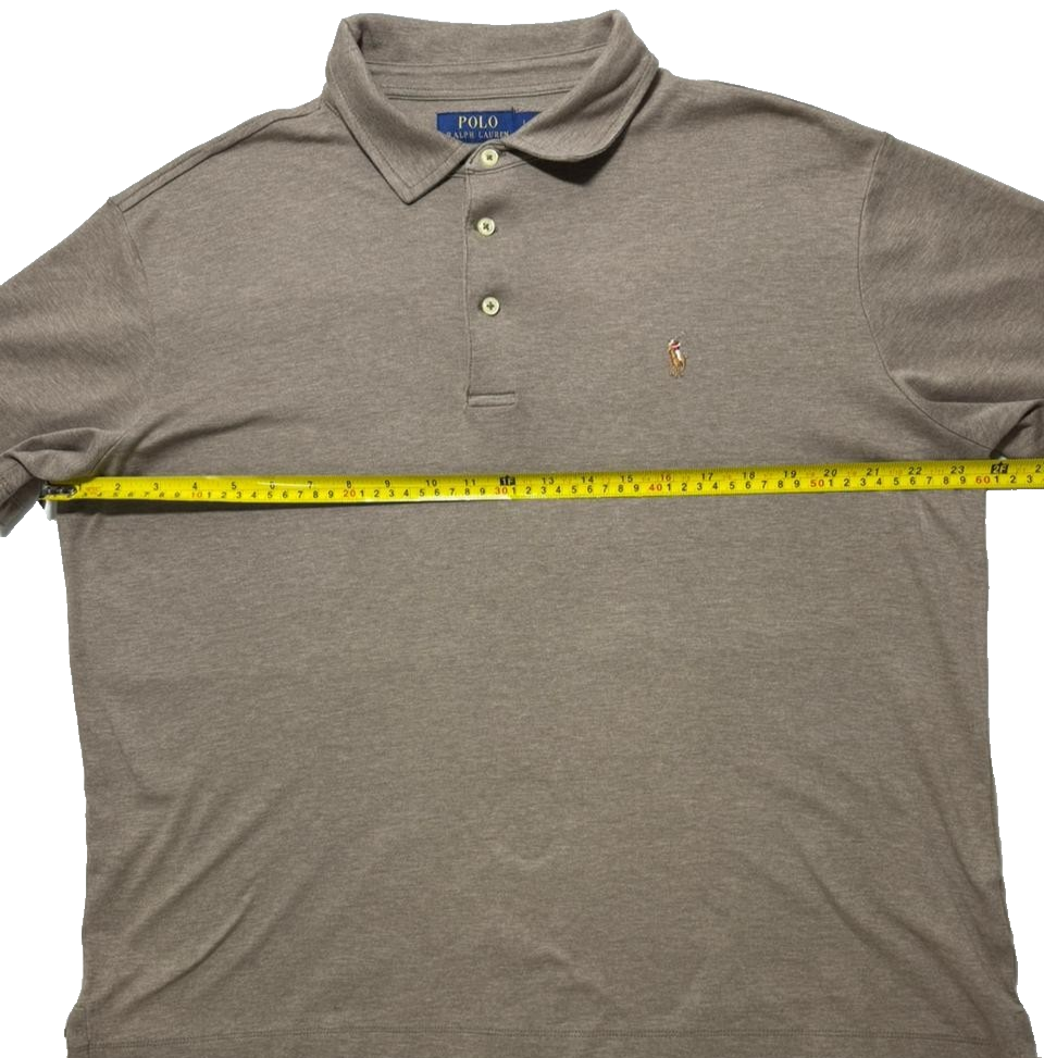 Classic Fit Soft-Touch Polo Shirt - Size L