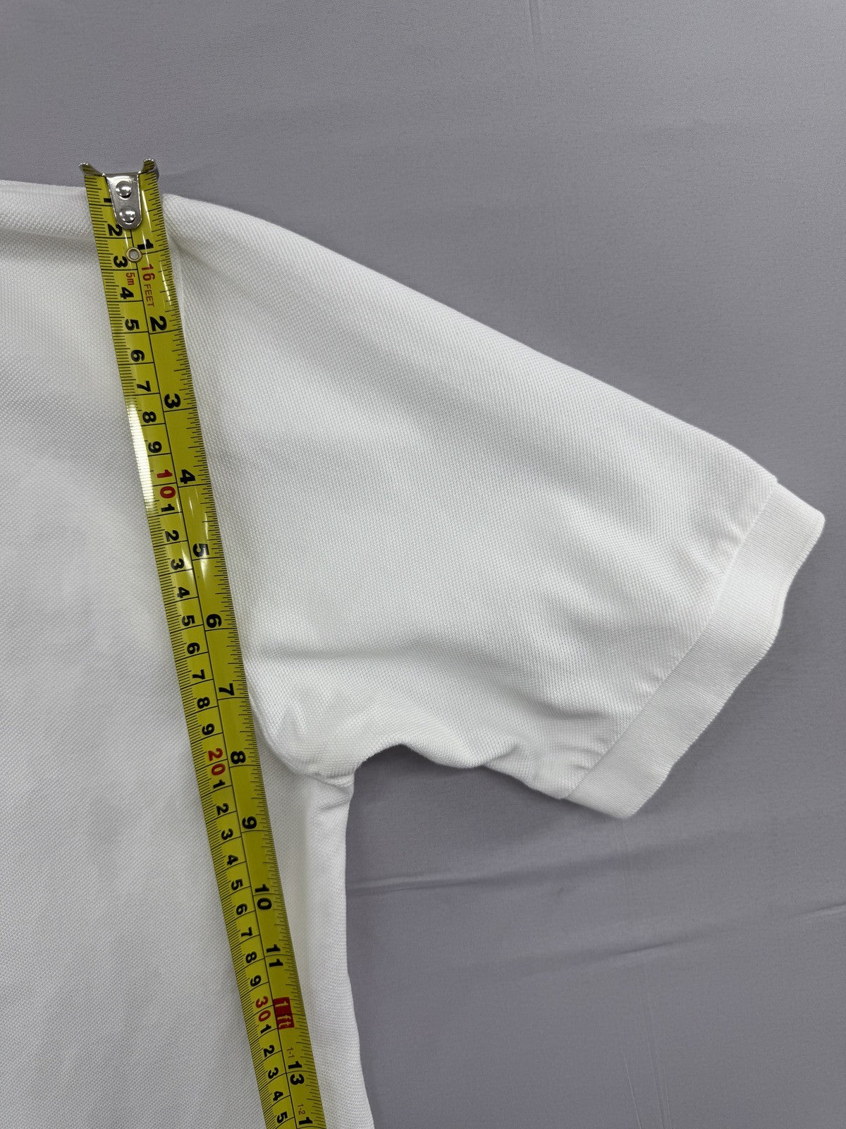 Robe Di Kappa La Polo White Cotton Large Short Sleeve Polo Shirt