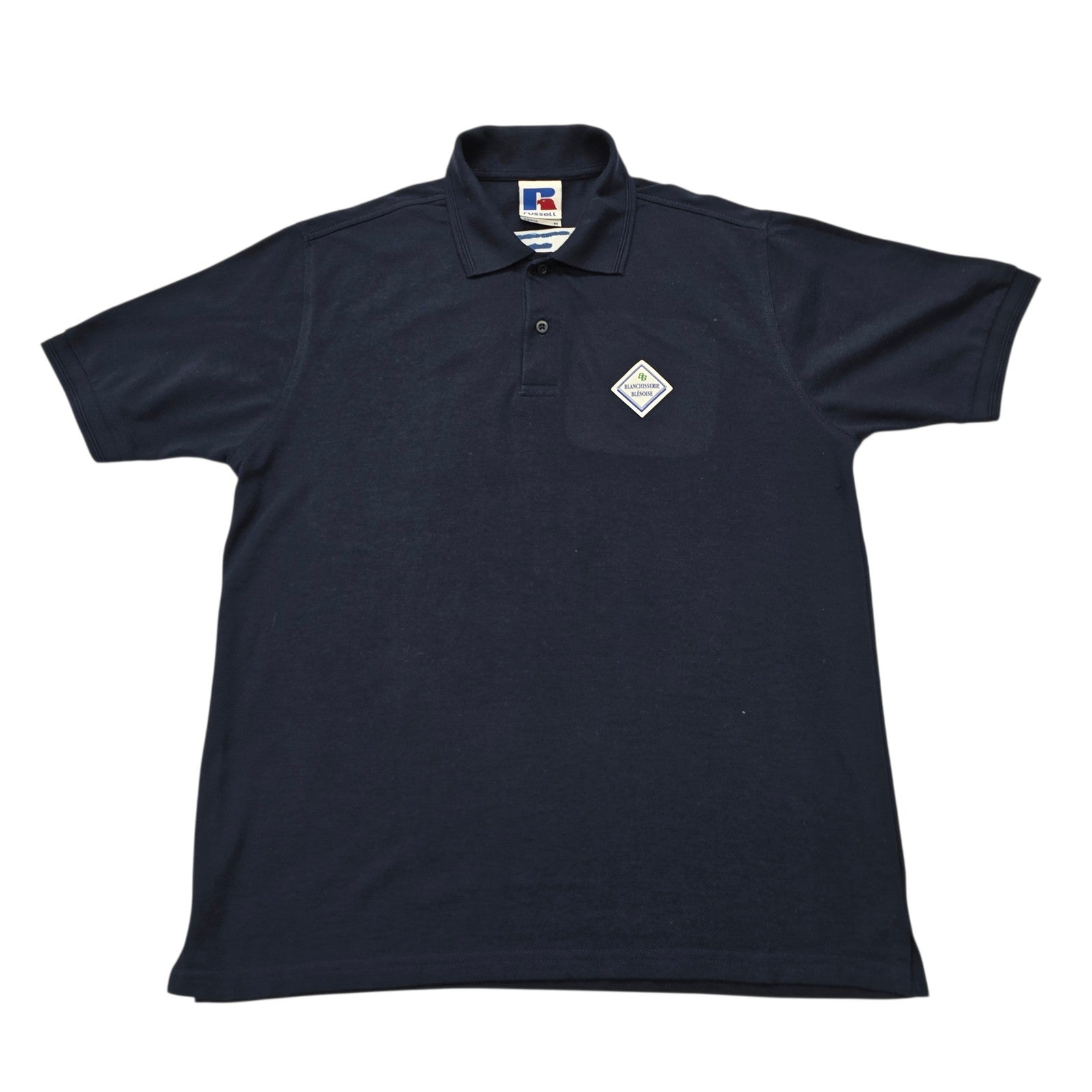 Russell Athletic Men Navy Polo Shirt size M product image 1