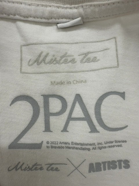2Pac Men White T-Shirt size L product image 4