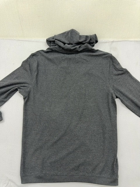 Kenneth Cole Men's Charcoal S Hoodie CAYN7F20002 Drawstring Long Sleeve