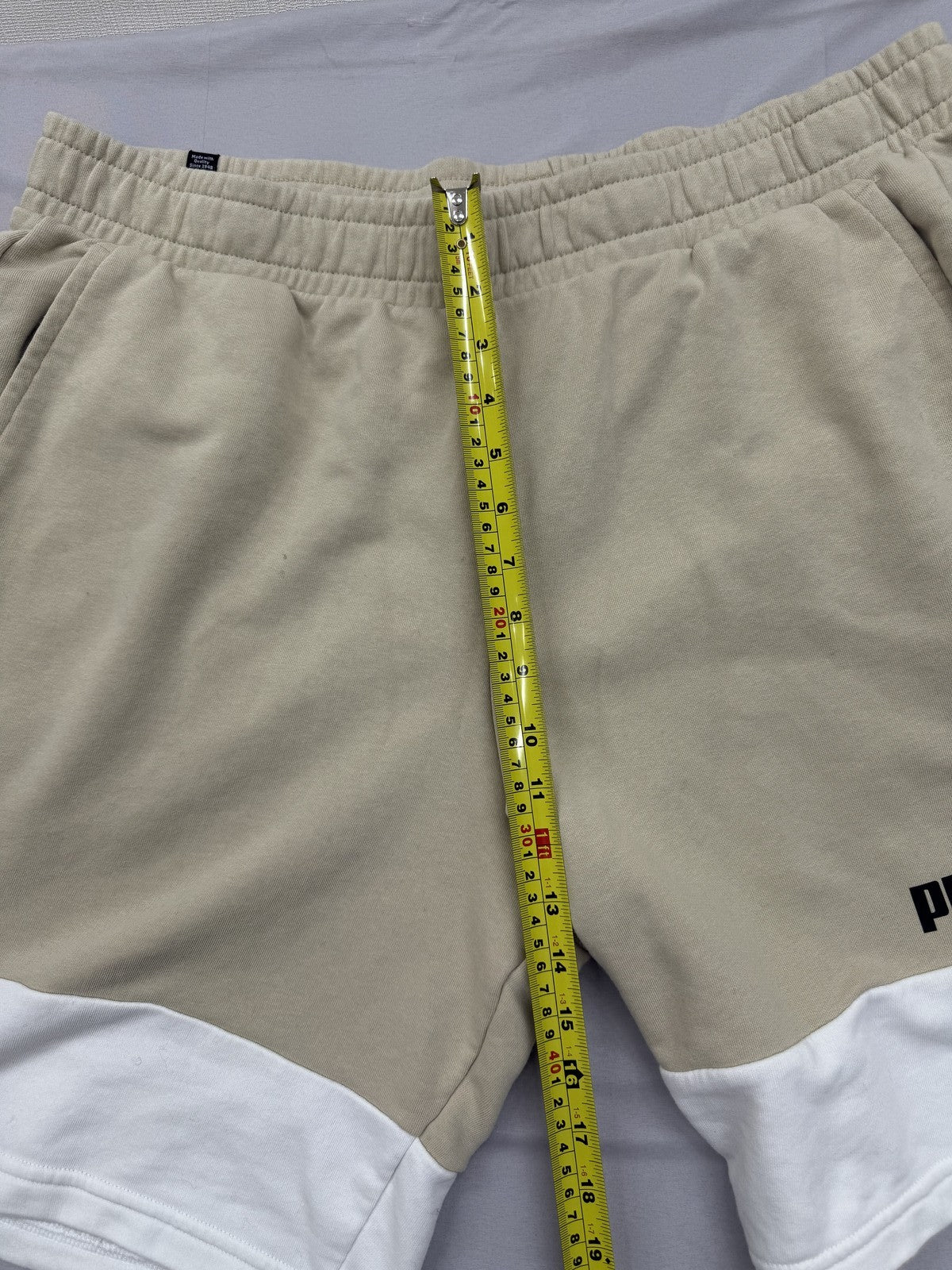 Puma Men's Beige XL Regular Shorts Cambodia GTP9PQ600077