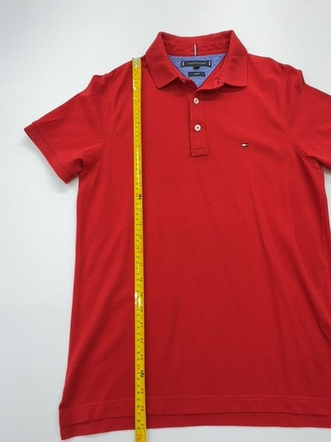 Tommy Hilfiger Men Red Polo Shirt size M product image 5