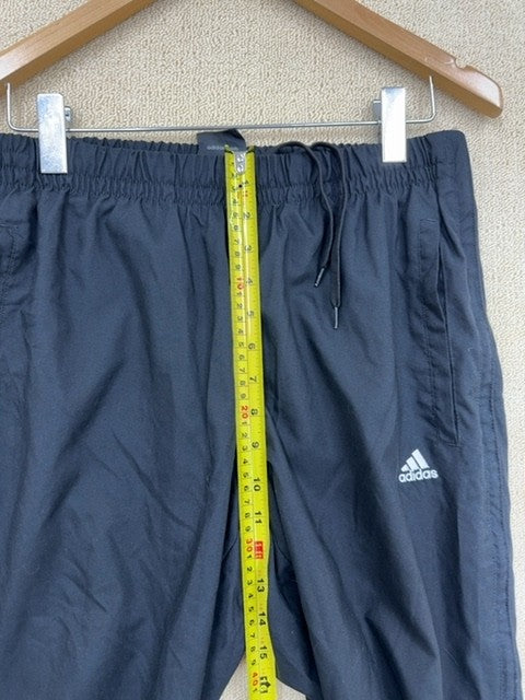 Adidas Men's Black Activewear Pants Size M Essentials Drawstring