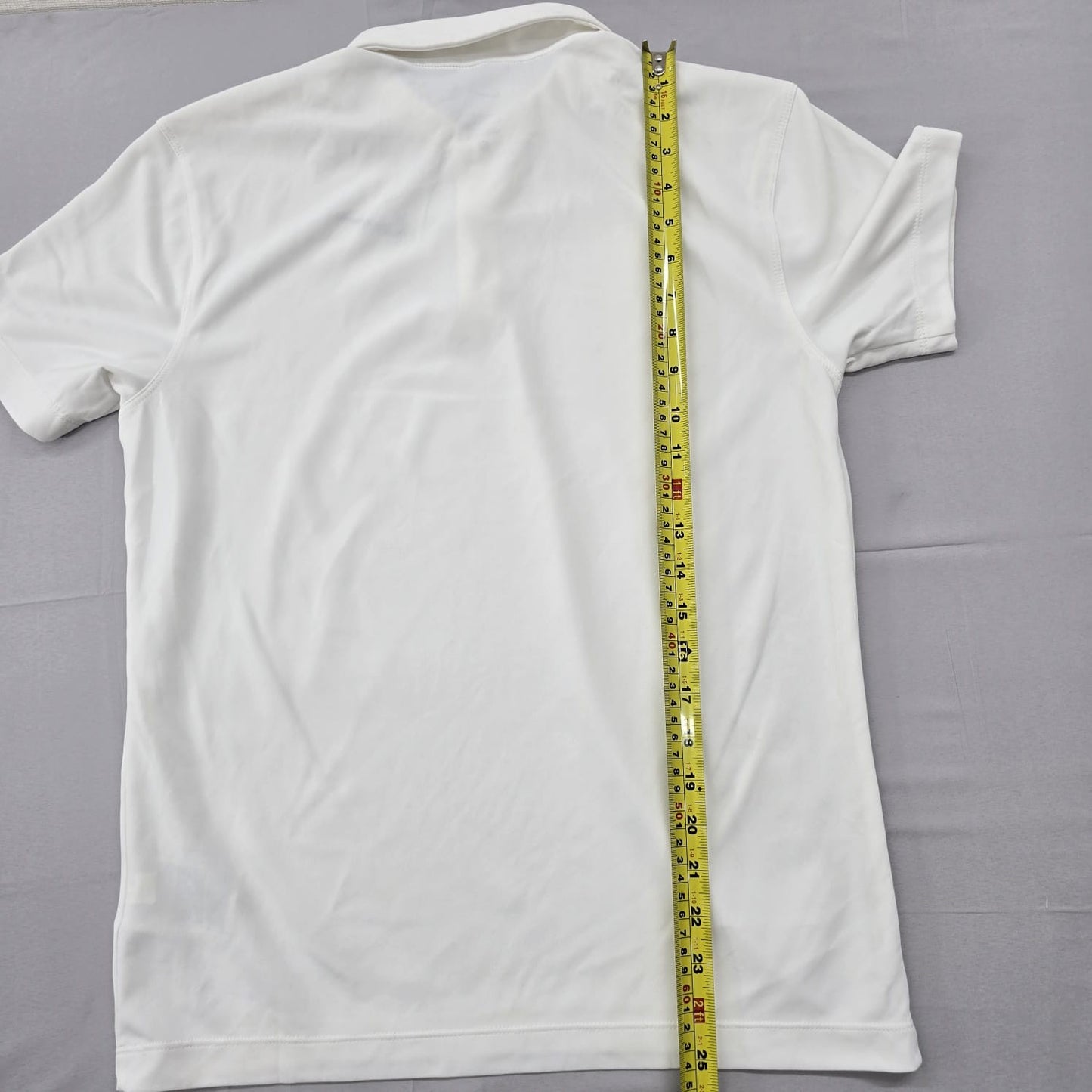 Nike Men's White Dri-FIT Polo Shirt Size S Short Sleeve