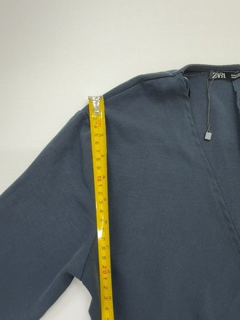 Zara Women Navy Dress size S product image 6