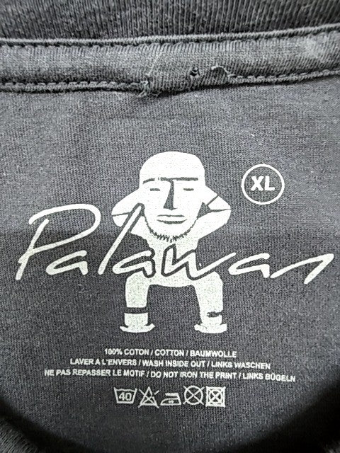 Palamana Unisex Adult Black Monkey Graphic T-Shirt XL 100% Cotton