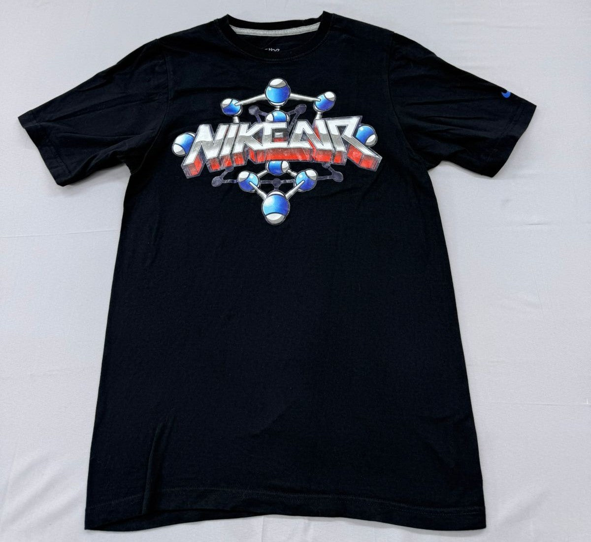 Nike Men's Athletic Dept Black Graphic T-Shirt Size S Slim Fit