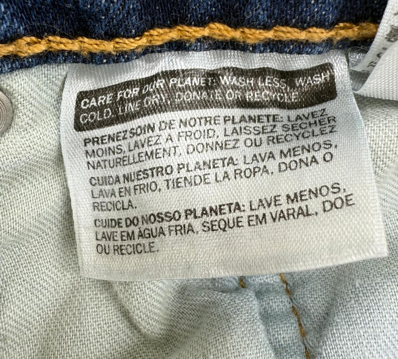 Levi's Men's Straight Blue Jeans 38x36 Big & Tall