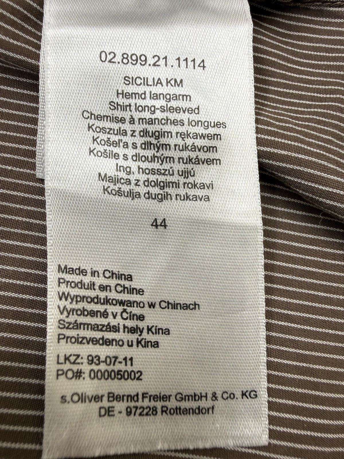 s.Oliver Men Shirt size 44 product image 6