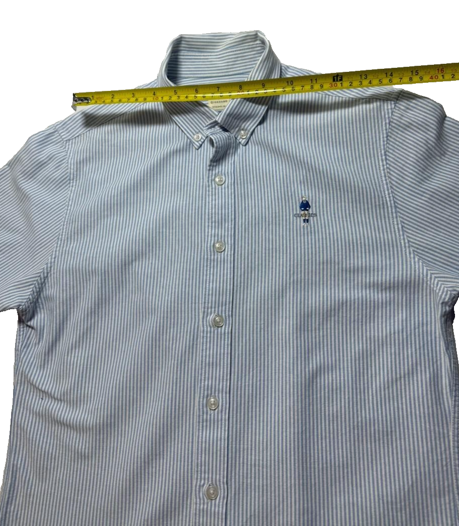 Giordano Slim Fit Classics Shirt Long-Sleeved | Size: S