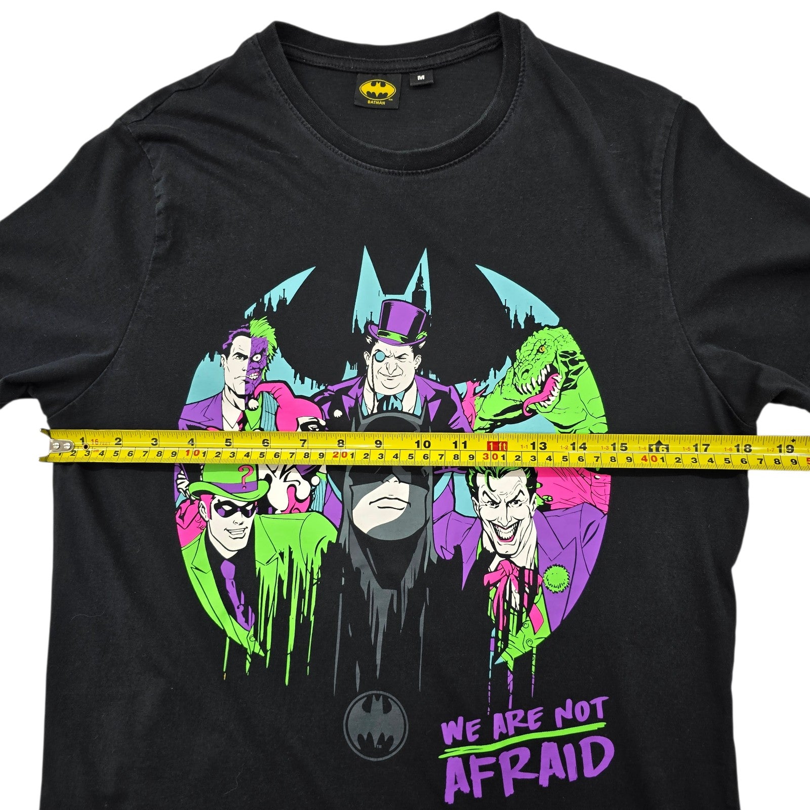 Batman Terranova Men Black T-Shirt size M product image 7