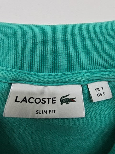 Lacoste Boys Turquoise Slim Fit Polo Shirt Size 3