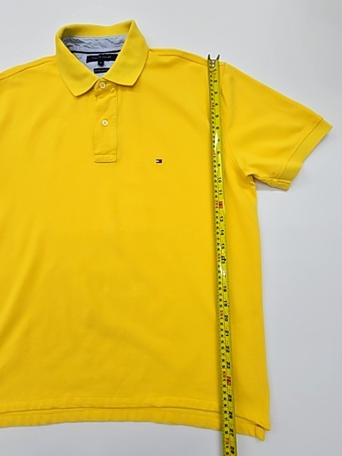Tommy Hilfiger Men Yellow Polo Shirt size XL product image 7