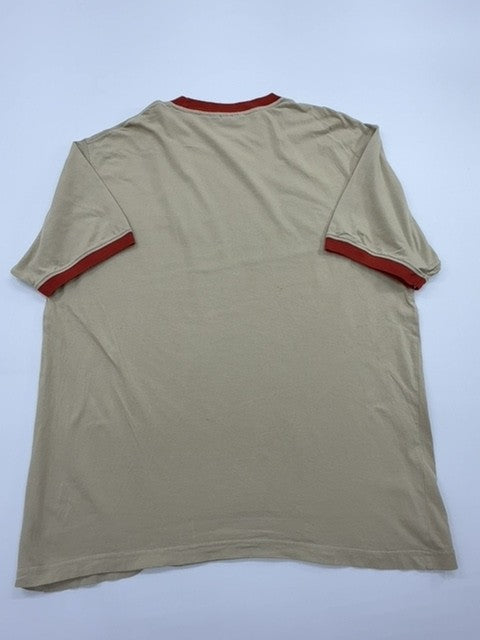 Fila Men Beige T-Shirt size 3XL product image 2
