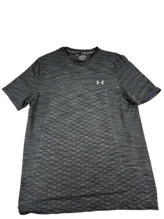 Under Armour Men's Gray T-Shirt – Size XL, Short Sleeve