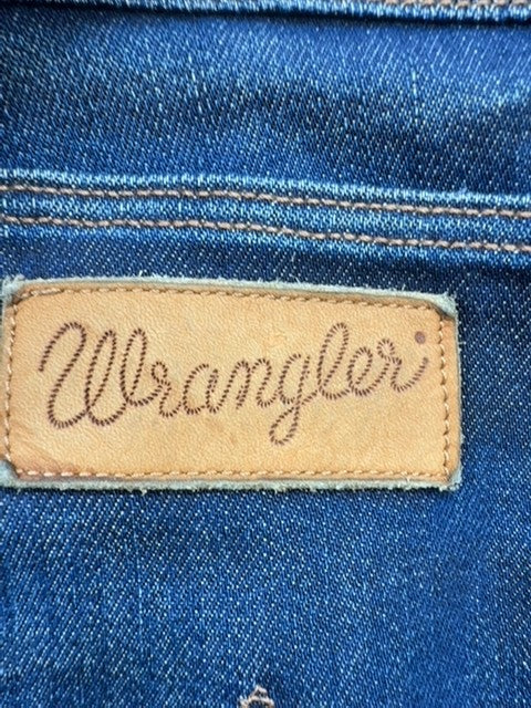 Bryson Men's Dark Blue Jeans 36x32 Zip Fly Orange Stitching