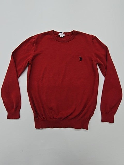 U.S. Polo Assn Boys Red Polo Shirt size 12 product image 1