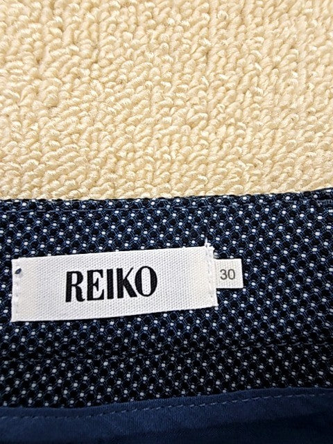 Reiko Women's Size 30 Navy Chino Straight Leg Pants Sandy