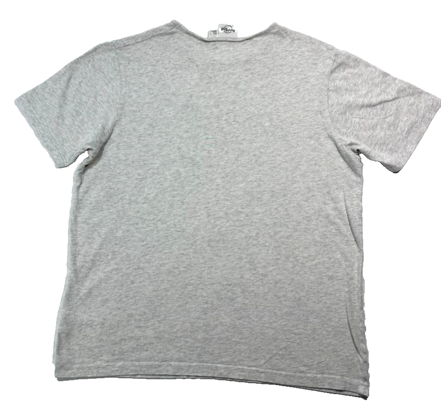 Hard Rock Cafe Unisex Gray Cotton T-Shirt - Size S