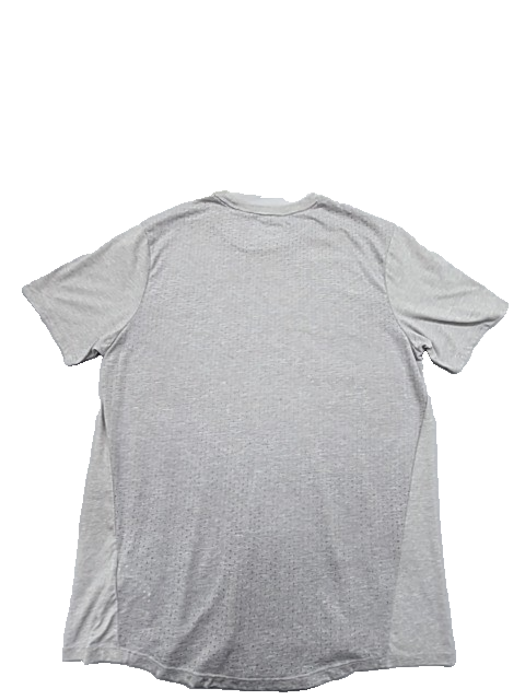 Nike Men's Grey Dri-FIT Fitness T-Shirt Size L