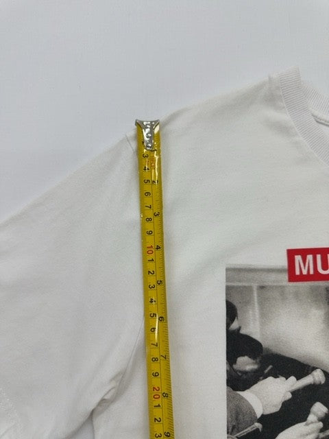 Zara Men White T-Shirt size 38 product image 5