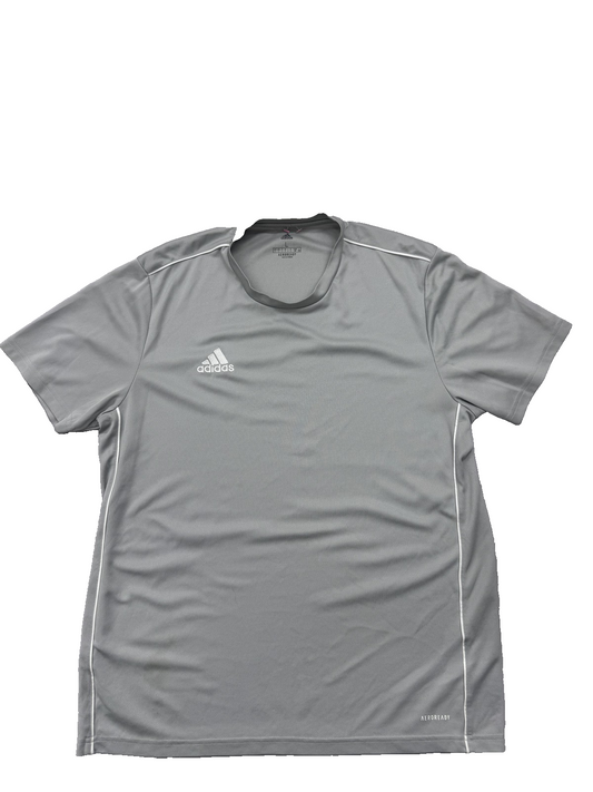 Adidas Men's Gray T-Shirt – Size L, Short Sleeve – Ref 54D54