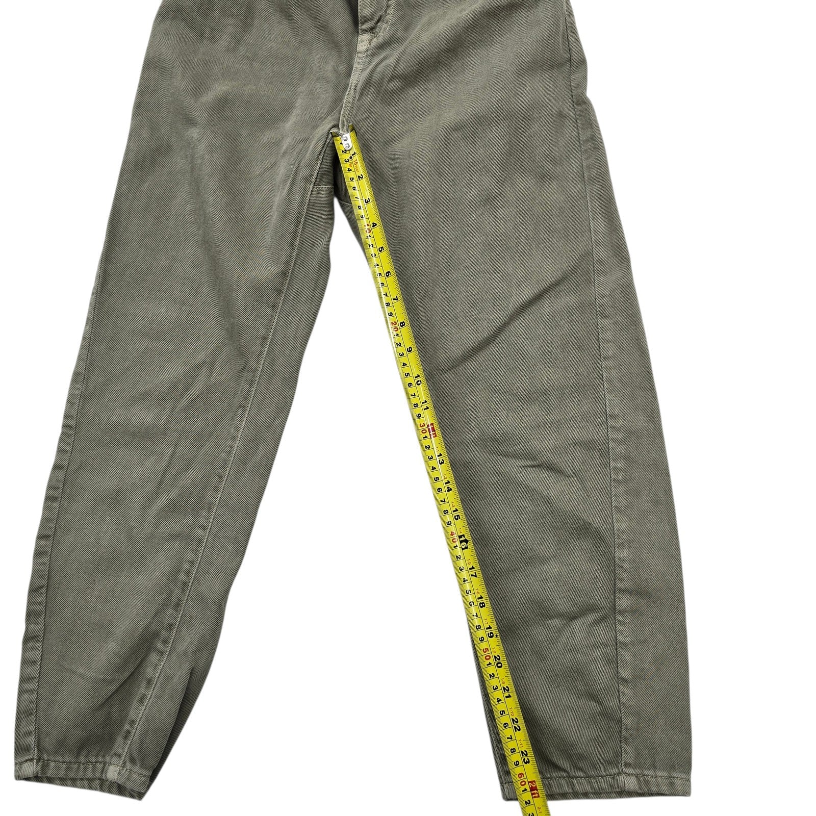 Zara Women Green Pants size 2 product image 6