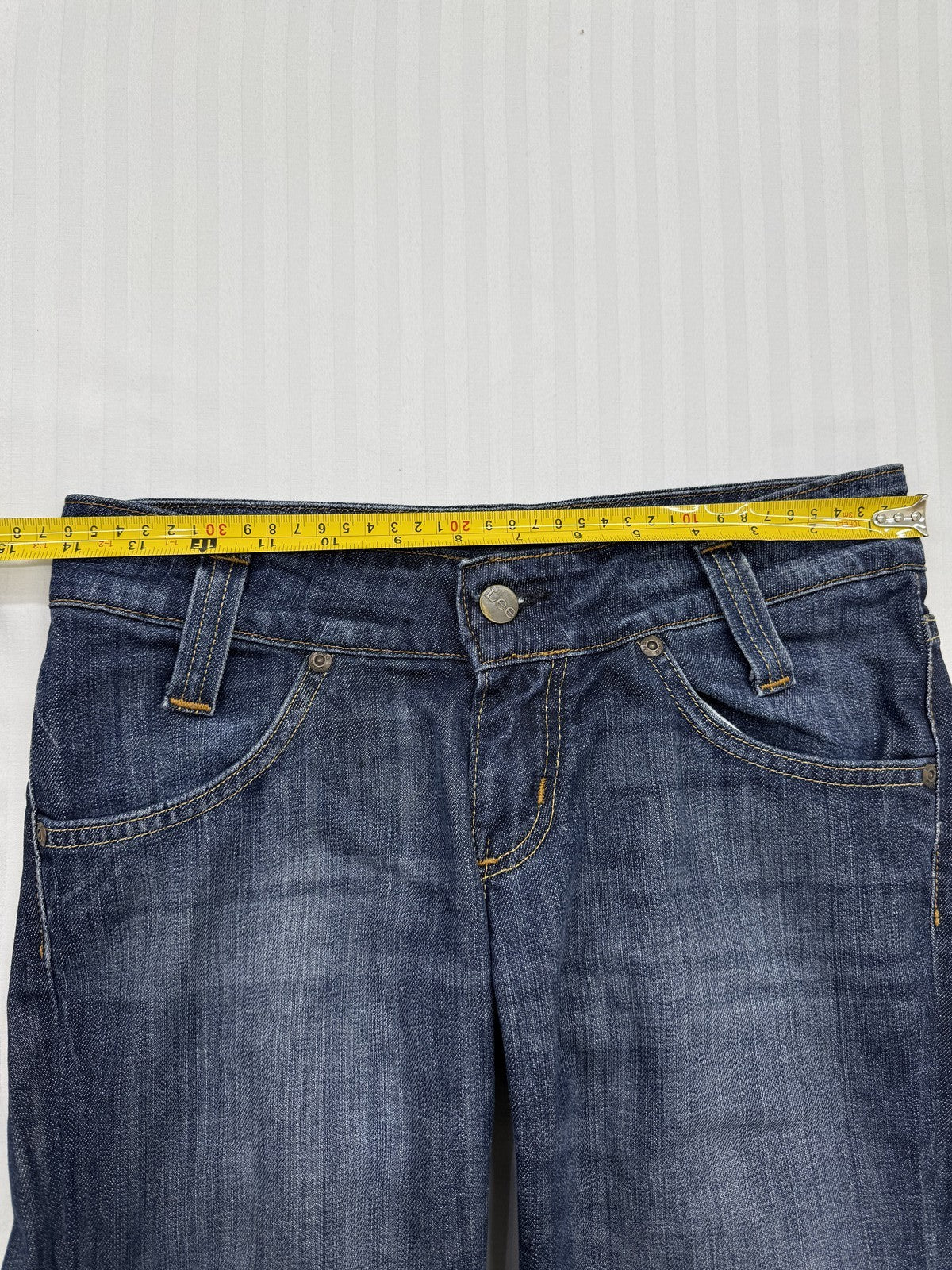 Lee Women Blue Jeans size 10 product image 7